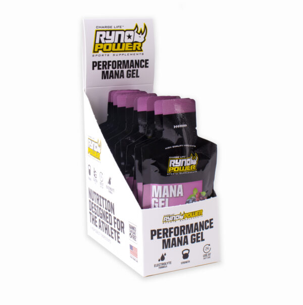 MANA Performance Gel Pack 12 Unidades Ryno Power - Imagen 3
