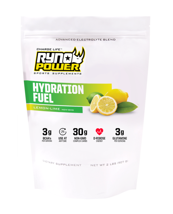 Hydration Fuel Premium Lemon Lime 2lb Ryno Power