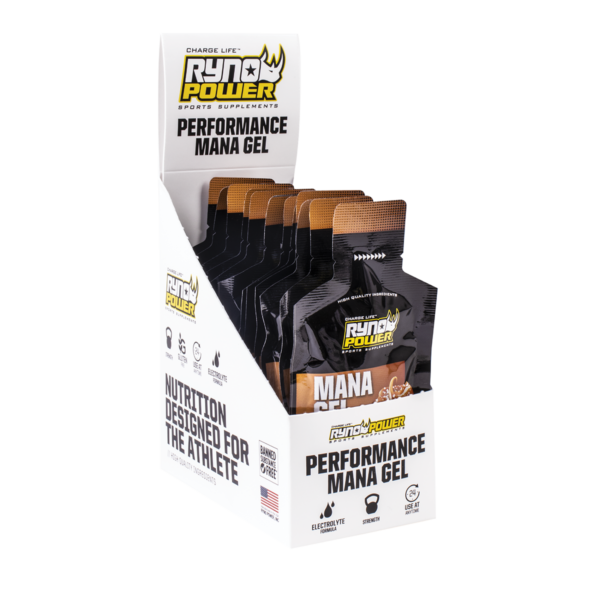 MANA Performance Gel Pack 12 Unidades Ryno Power - Imagen 4